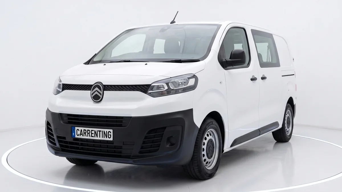 CITROEN Jumpy Doble Cabina Plegable Talla M BlueHDi 120 S&S en renting